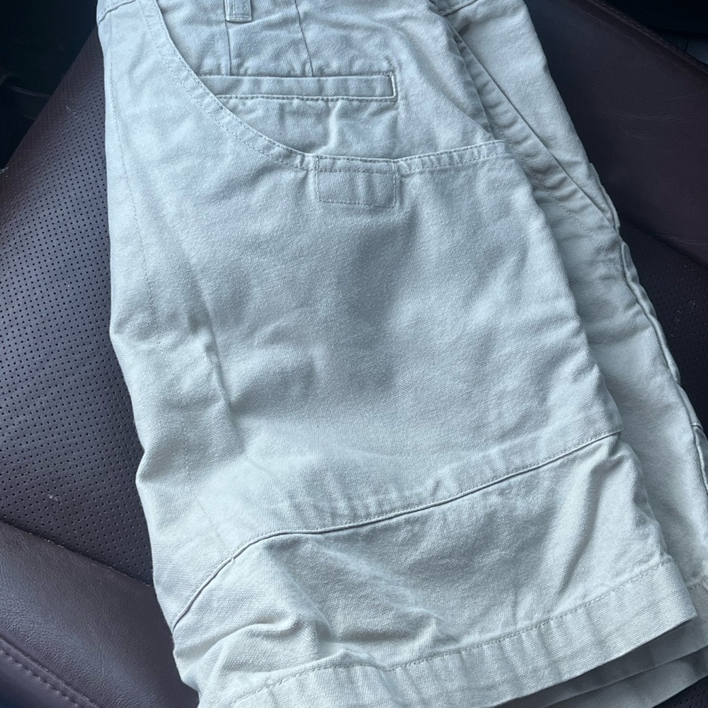 Patagonia stand up shorts size 34 khaki  Organic Cotton Shorts